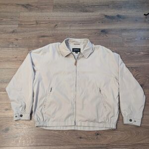 Men’s Golf Jacket Lightweight Full Zip Water Resistant XL London Fog Auburn Golf